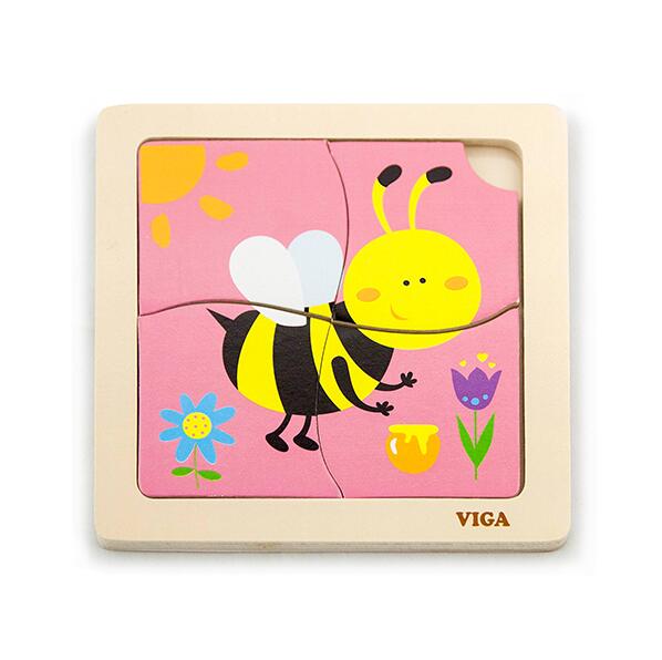 50138   Handy Flat Puzzle -Bee