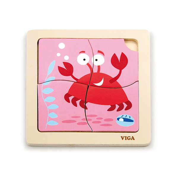 50146   Handy Flat Puzzle -Crab
