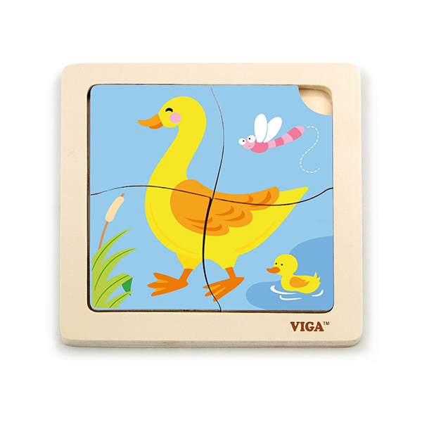 51314  Handy Flat Puzzle -Duck
