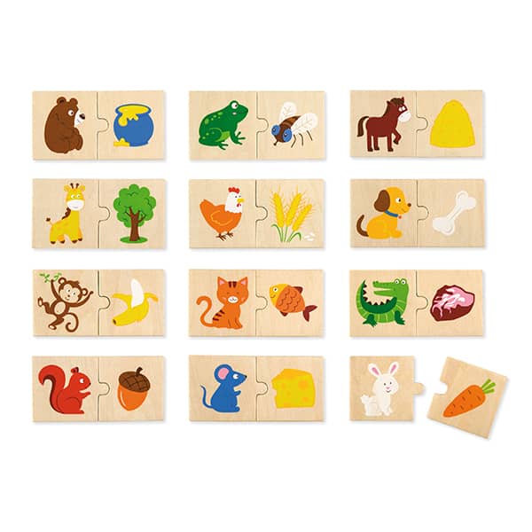 51607  Animal Feeding Puzzle Set